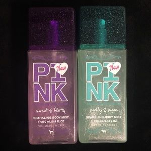 PINK Sparkling Body Mists